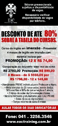 Academia de língua inglesa em imersão eac prime