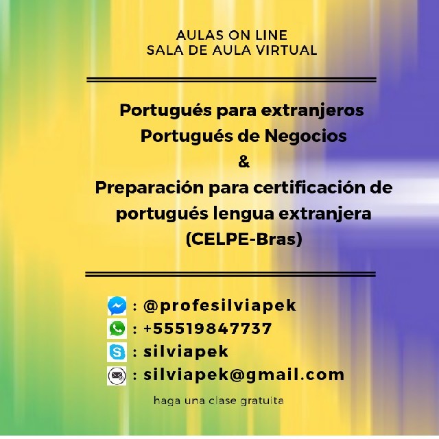 Foto 1 - Aulas de portugus para estrangeiros on line