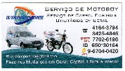 Serviços de moto boy